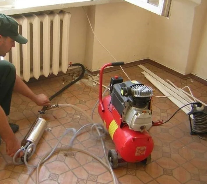 Подготовка к промывке системы отопления